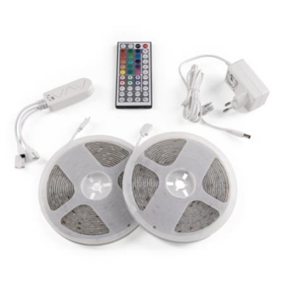 LED szalag, 2x5m, 300 LED, 22W, RGB, AVIDE