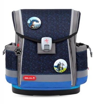 Iskolatáska, mágneszárral, BELMIL "Classy Plus World of Dragons", sárkányok világa