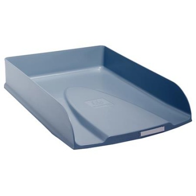 Irattálca, műanyag, EXACOMPTA "COMBO Styli AutentiK", kékesszürke