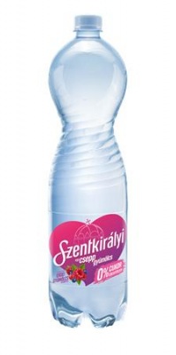 Ásványvíz, ízesített, SZENTKIRÁLYI, 1,5 l, "Egy csepp gyümölcs", erdei gyümölcs