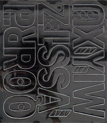 Öntapadós matrica, 5 cm-es, betűlap, ABC második fele, fekete