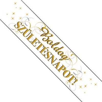 Vállszalag,"Boldog Születésnapot" elegáns