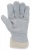 Védőkesztyű, marhahasítékbőr, 10-es méret, szürke/beige