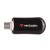 Pendrive, 256GB, USB-C 3.2 Gen1, VERBATIM "Plectra", fekete